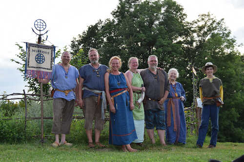 Gruppenbild der Keltengruppe Selgario